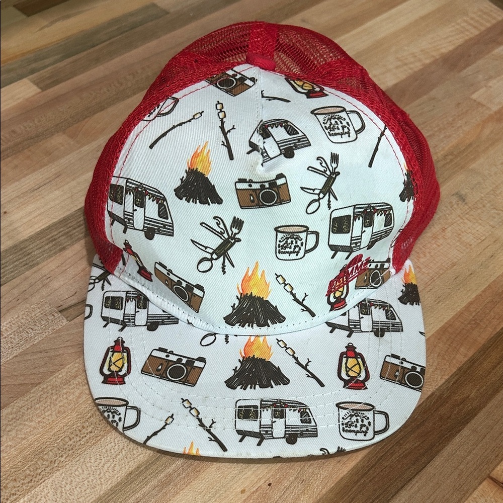 Brimmz camp out Print Hat